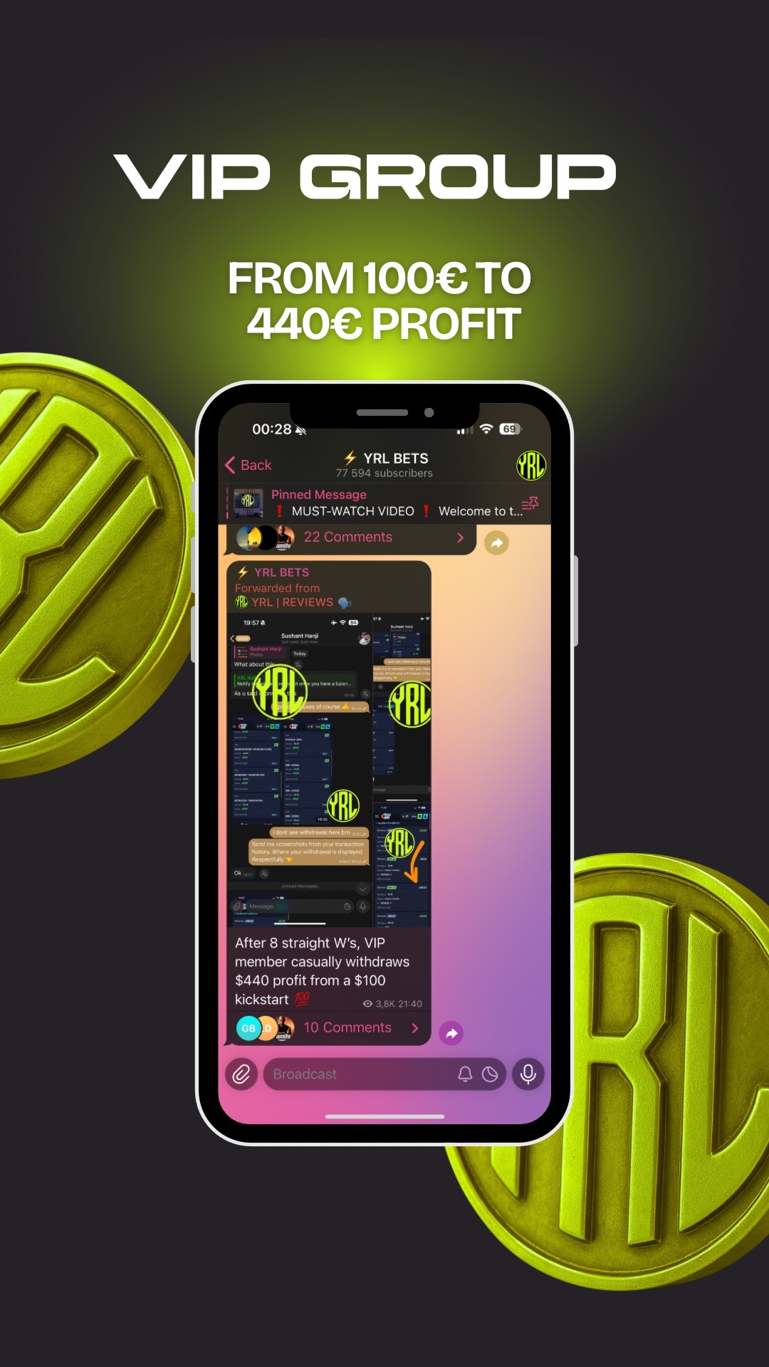 Daily Bet & Results Story System